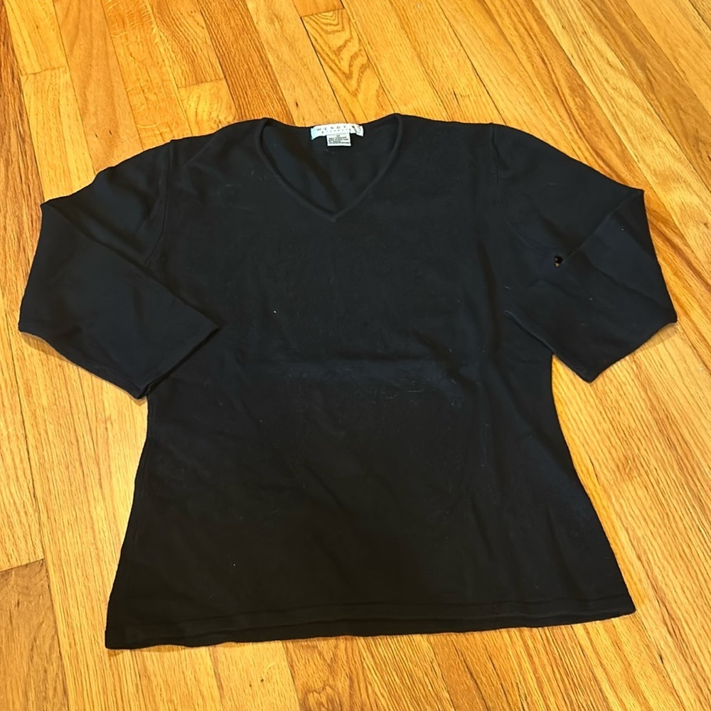 Wendy B Cashmere Women’s Black Sweater Size Medium